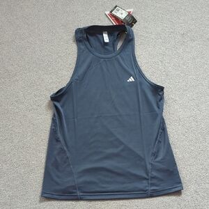 Adidas Blue Athletic Tank Top